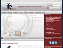 Tablet Screenshot of ife.com.tr