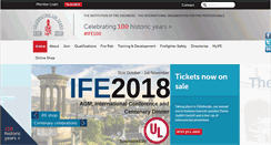 Desktop Screenshot of ife.org.uk