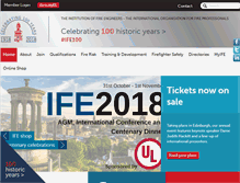 Tablet Screenshot of ife.org.uk